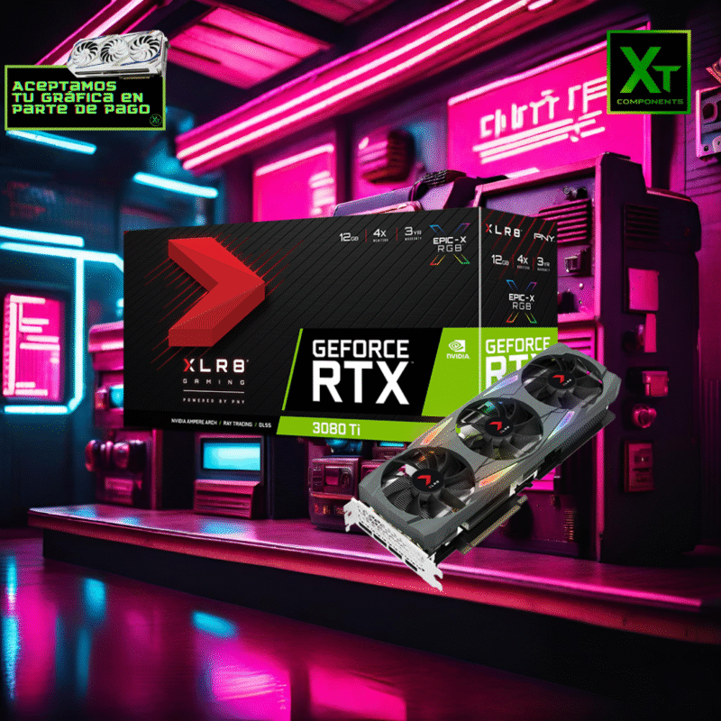 RTX 3080 TI PNY XLR8 12GB GDDR6X (RESERVA)