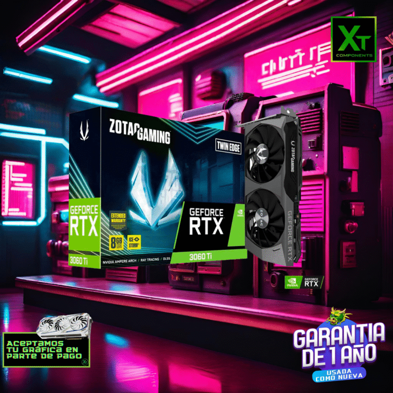 RTX 3060 TI ZOTAC TWIN EDDE OC 8GB GDDR6