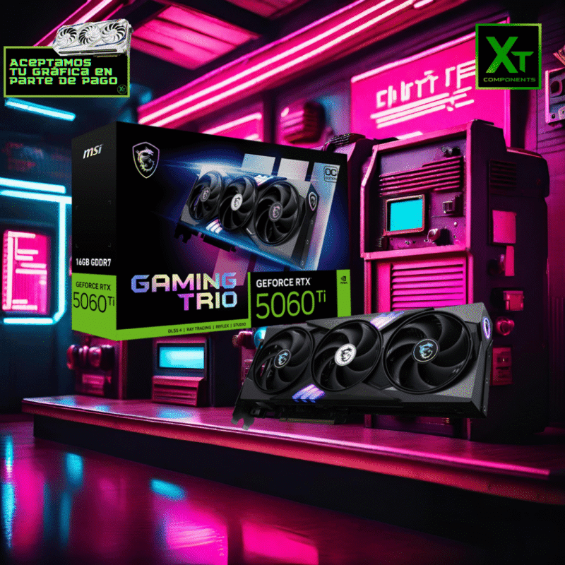 RTX 5060 TI MSI GAMING TRIO OC 8GB GDDR7