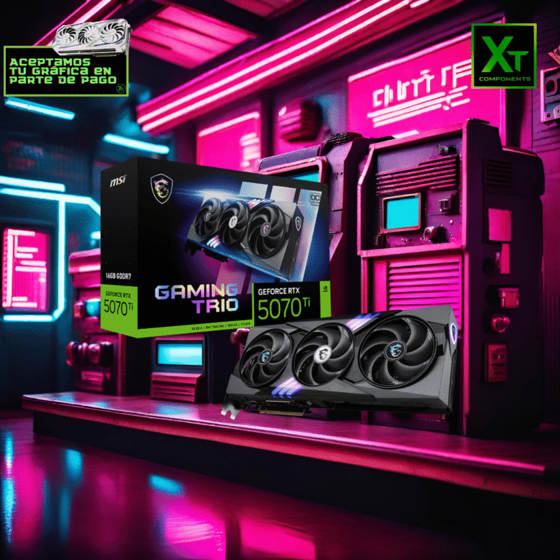 RTX 5070 TI MSI GAMING TRIO OC 16GB GDDR7