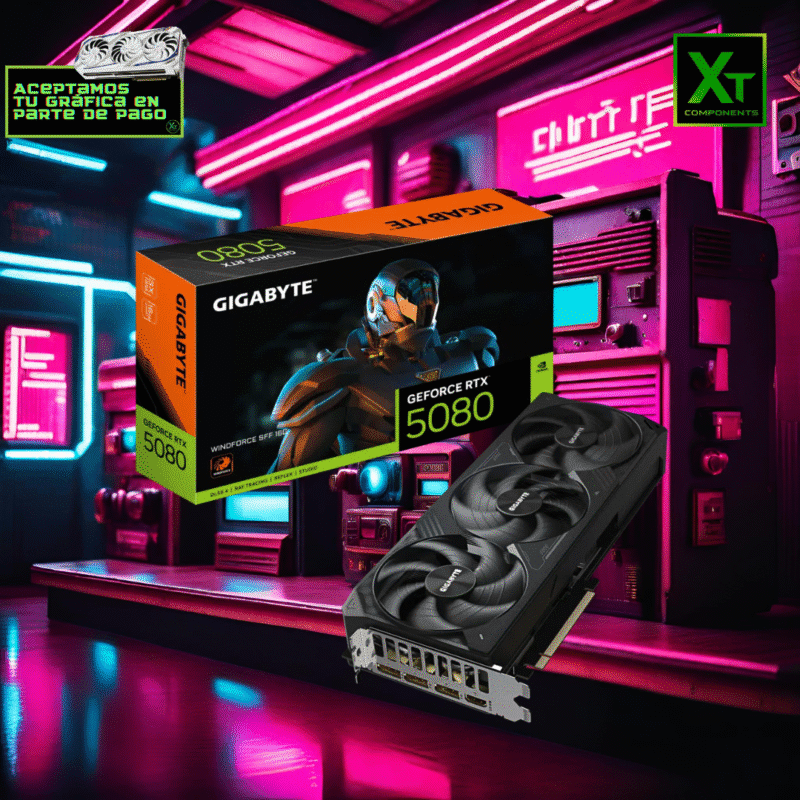 RTX 5080 GIGABYTE WINDFORCE 18GB GDDR7