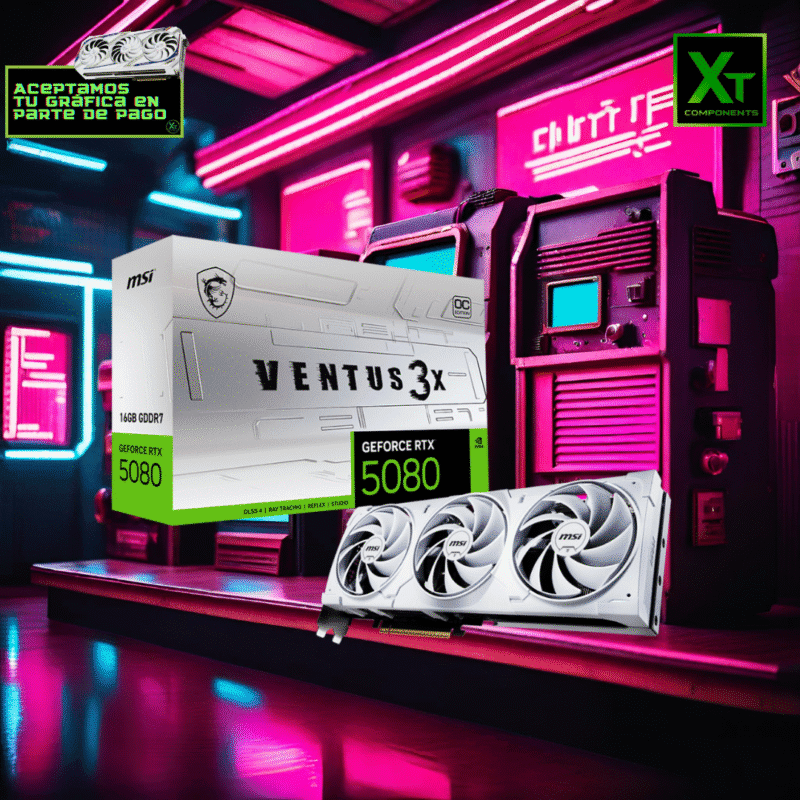 RTX 5080 MSI VENTUS 3X OC WHITE 16GB GDDR7