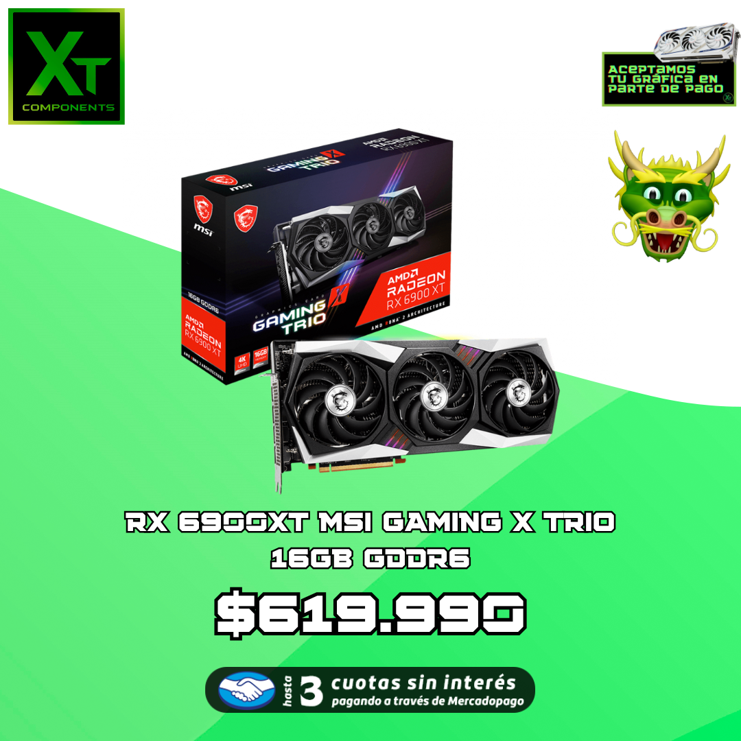 RX 6900XT MSI GAMING X TRIO 16GB GDDR6