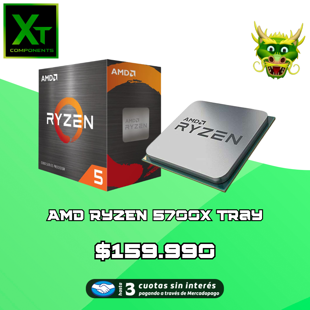 AMD RYZEN 5700X TRAY