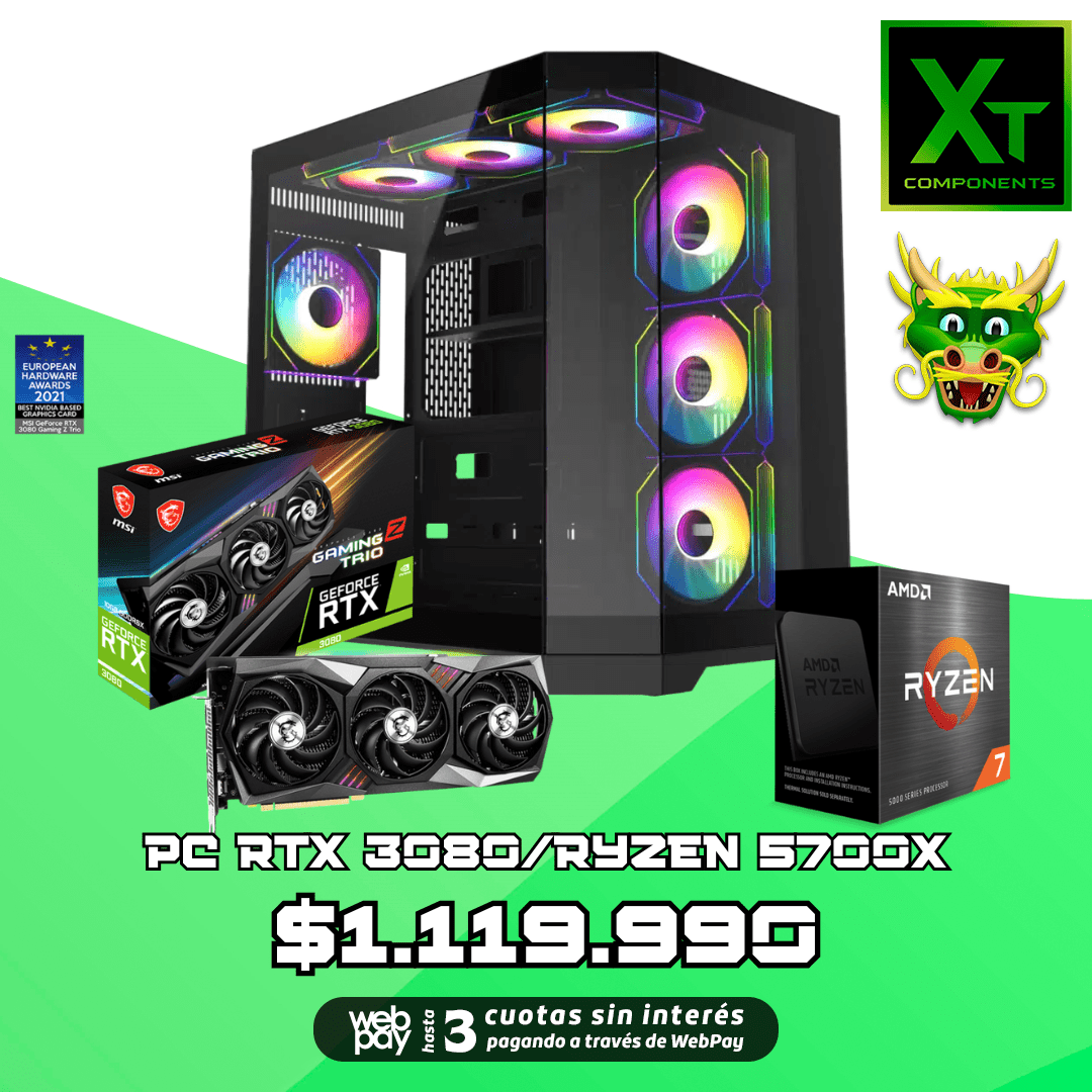 PC GAMER RTX 3080/ RYZEN 5700X