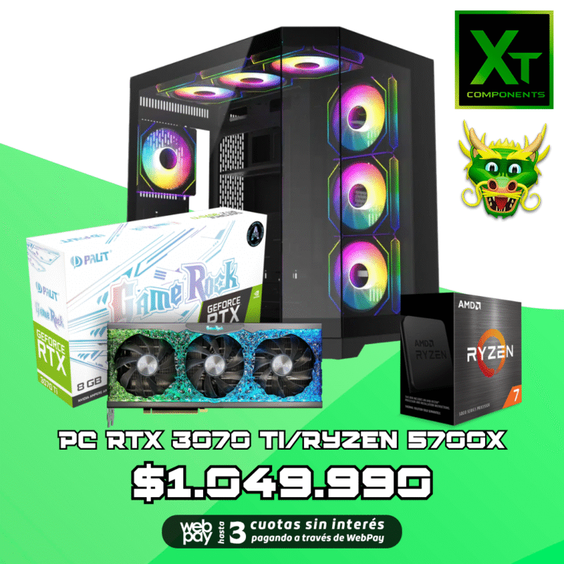 PC GAMER RTX 3070 TI/ RYZEN 5700X