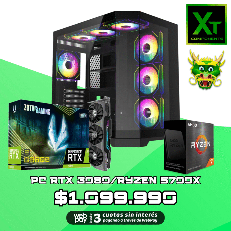 PC GAMER RTX 3080/ RYZEN 5700X