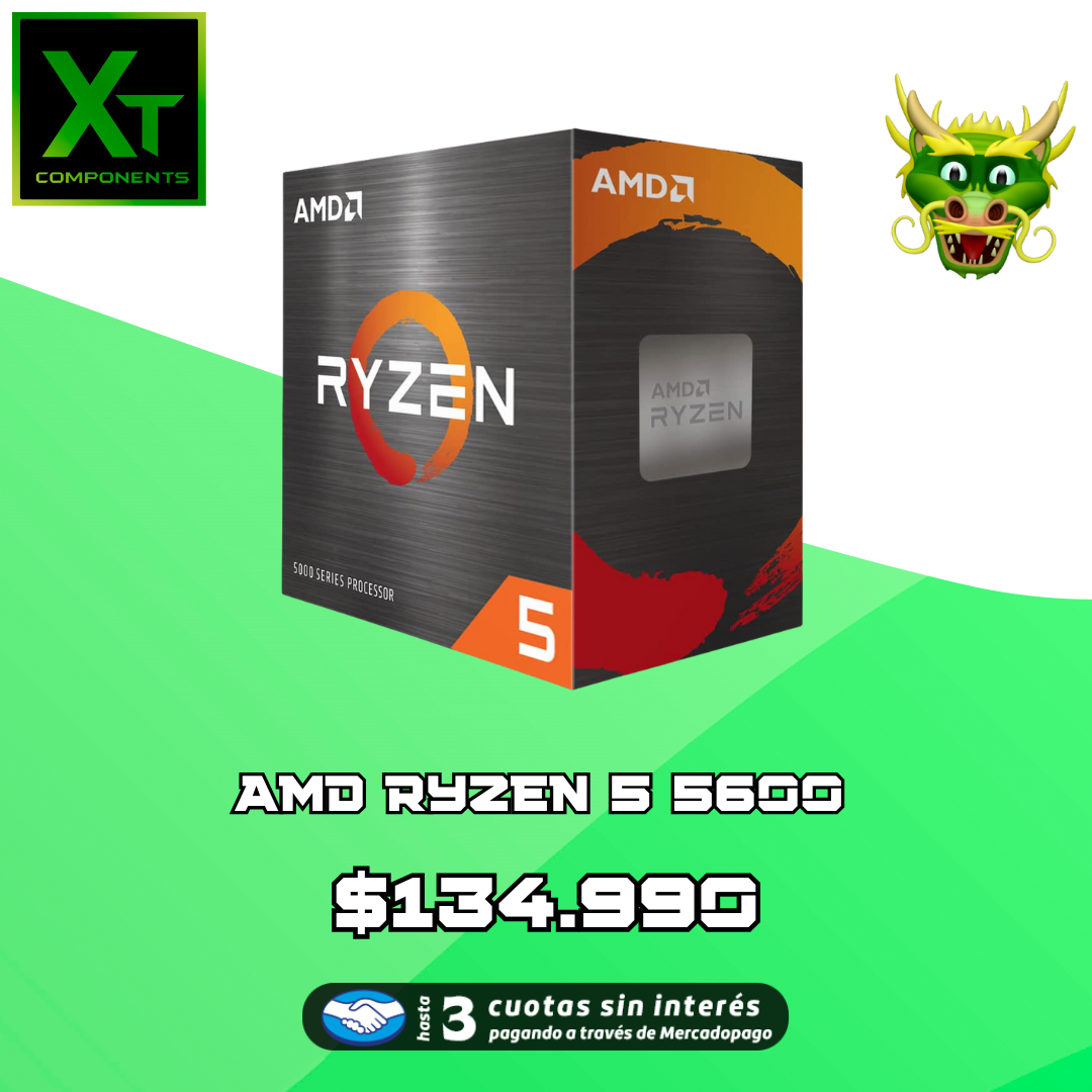 AMD Ryzen 5 5600 [100-100000927BOX] | SoloTodo.cl