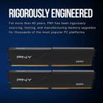 MEMORIA RAM DDR5 32GB 2X16 PNY LOW PROFILE 5600MHZ CL46 - Image 6