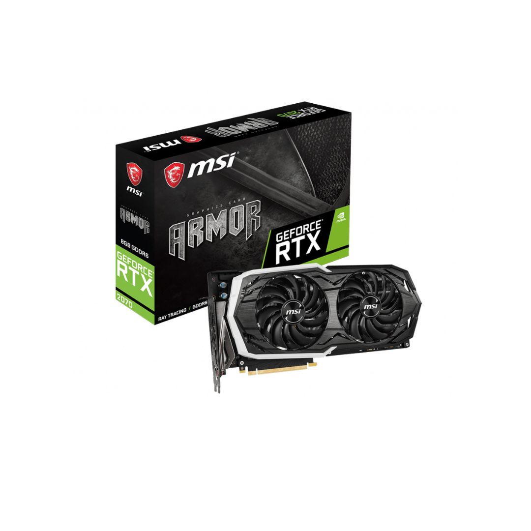 1660 super (4) RTX 2070 MSI ARMOR OC 8GB GDDR6 (USADA) - Imagen 1