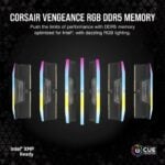 CORSAIR VENGEANCE RGB 32GB 2X16 6000MHZ CL36 - Imagen 8